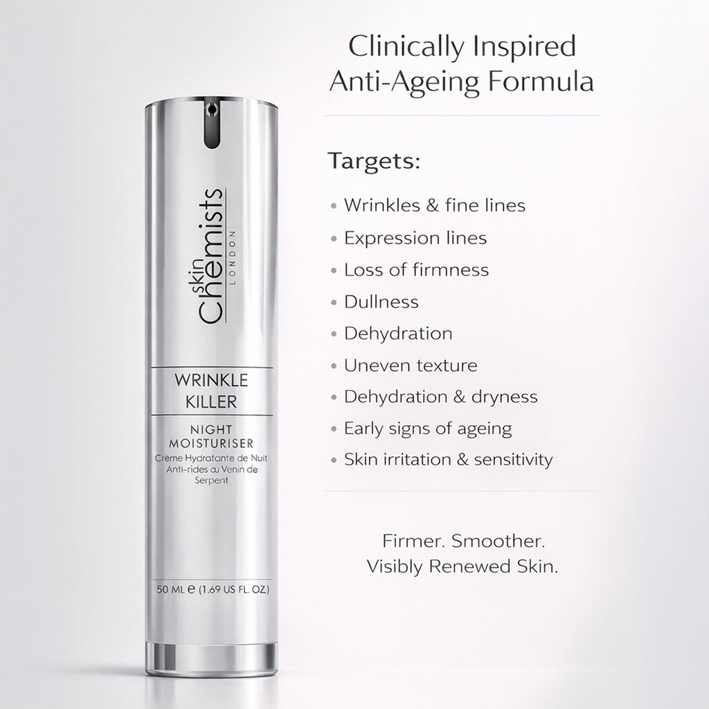 Wrinkle Killer Night Moisturiser 50ml (NEW FORMULA)