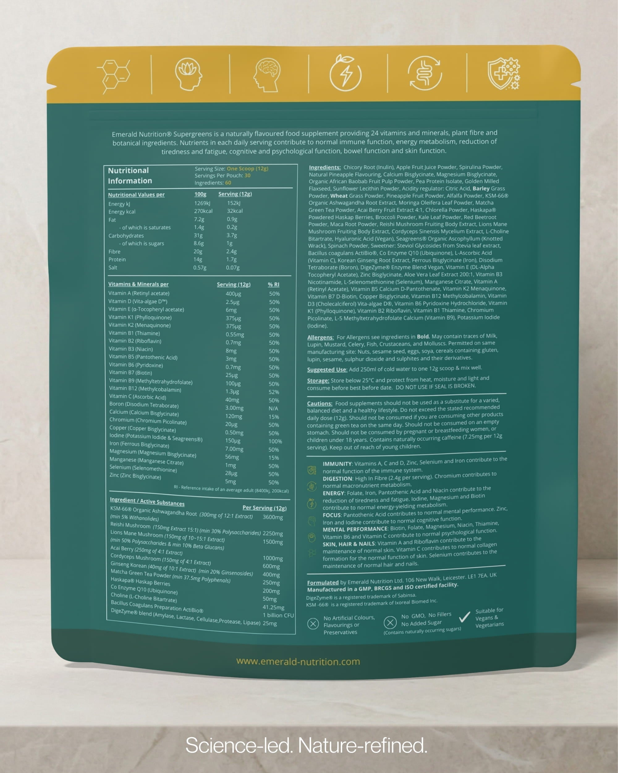 Emerald Nutrition Supergreens®