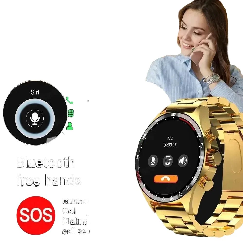 BluetoothCall Compass Smart Watch