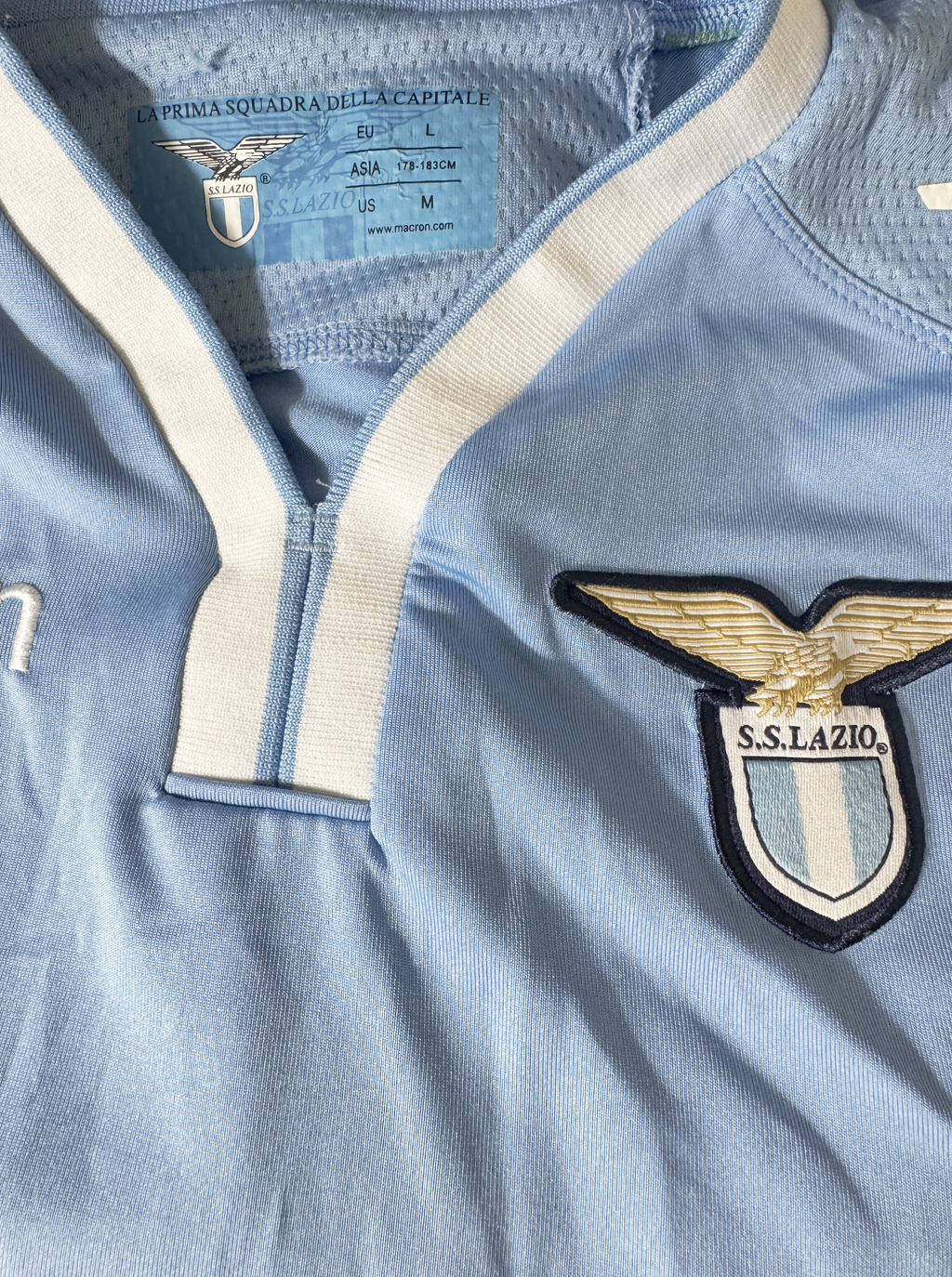 2013-14 Lazio Home - Size L (M Fit) - Candreva 87