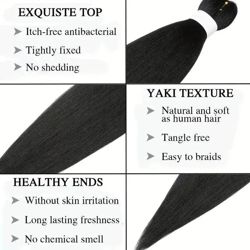 3Pcs 20" Braiding Hair Extensions