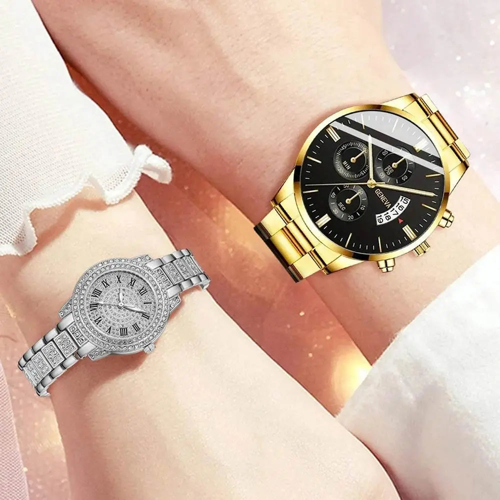 Casual And Fashionable Couple Watches