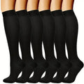 Black Skin Compression Socks