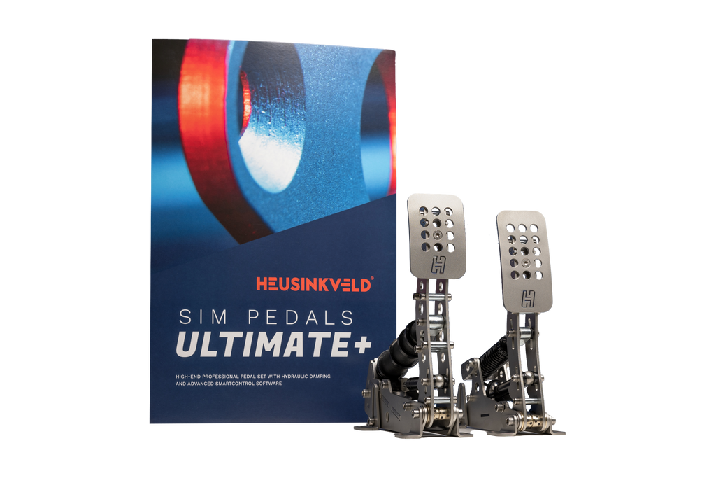 Heusinkveld Sim Pedals Ultimate+ 2-Pedal Set – Professional Hydraulic/Load-Cell Brake & Adjustable Throttle for Elite Sim Racing