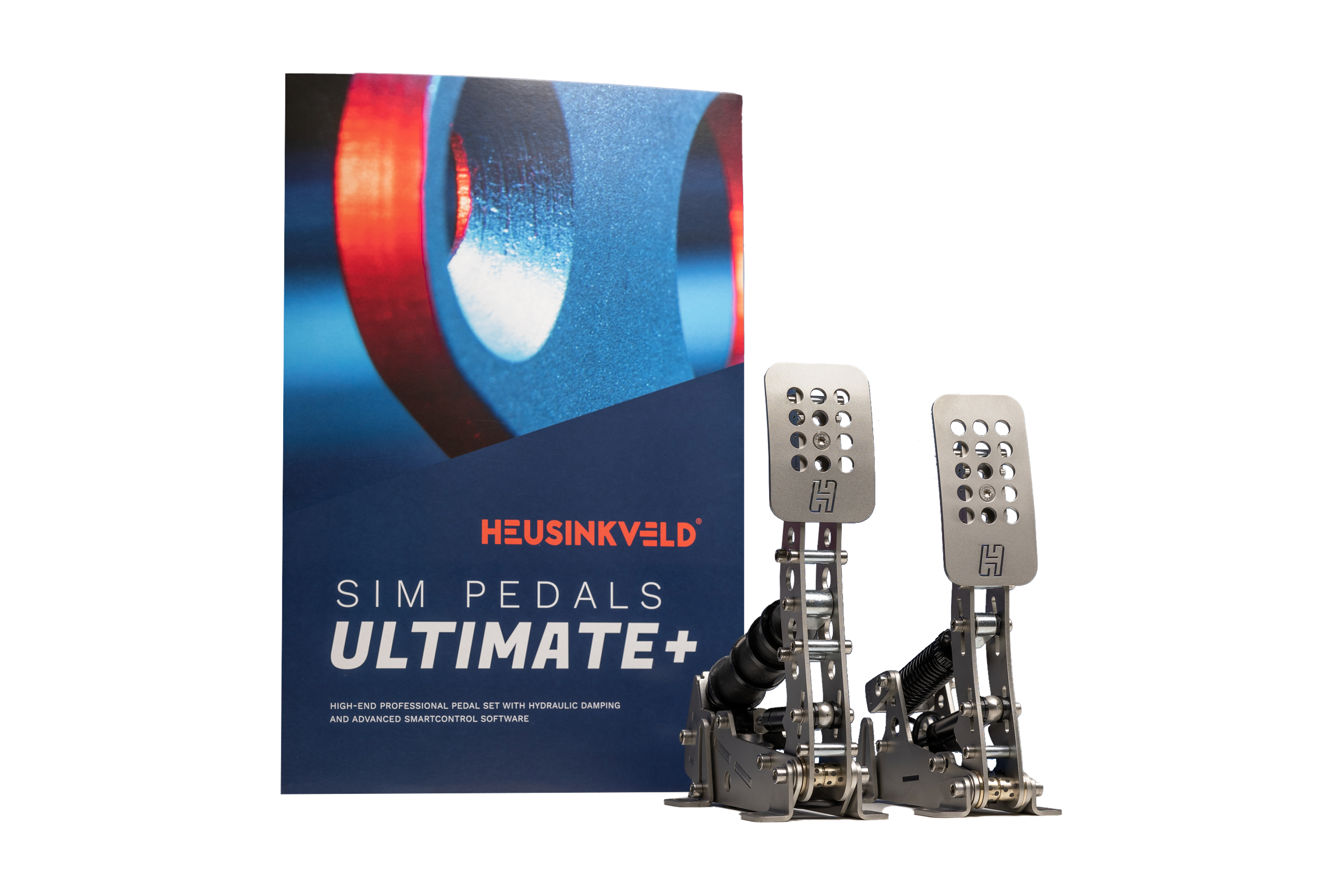 Heusinkveld Sim Pedals Ultimate+ 2-Pedal Set – Professional Hydraulic/Load-Cell Brake & Adjustable Throttle for Elite Sim Racing