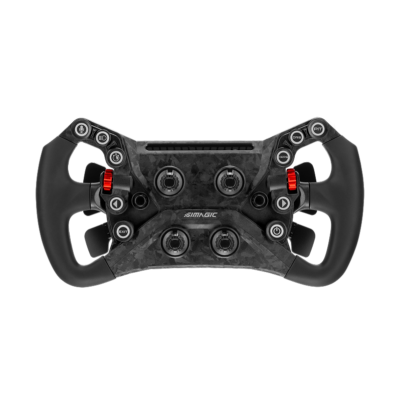 Simagic GT NEO Hub with Alpha EVO Sport 9nm Wheel Base & P500-2 Dual-Sensor 2-Pedal Set