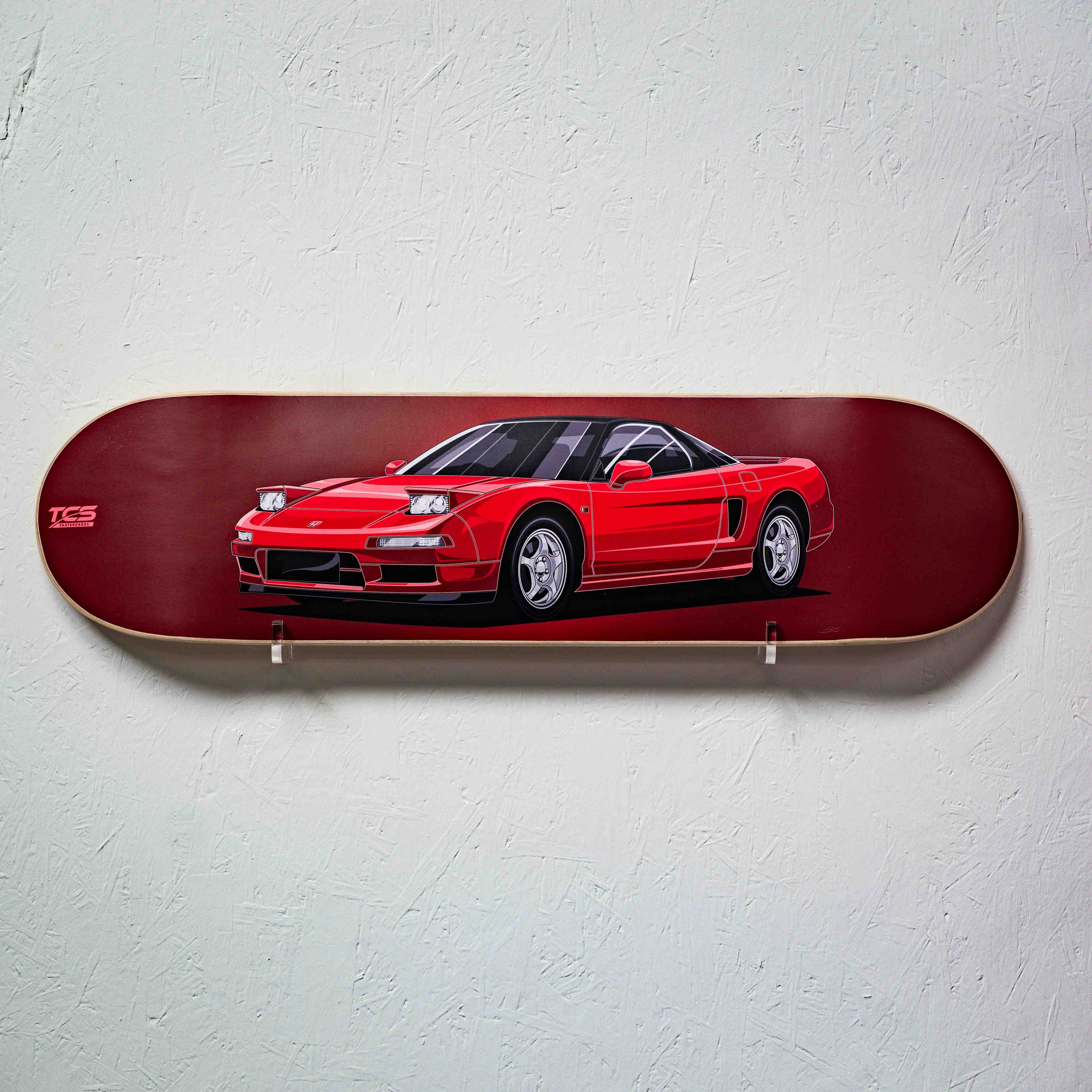 Honda NSX Skate Deck Wall Art