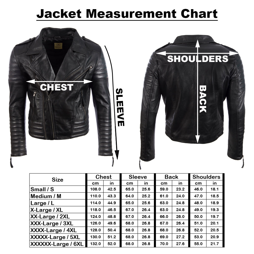 SDTM Men’s Biker Jacket - Black - Cocoa