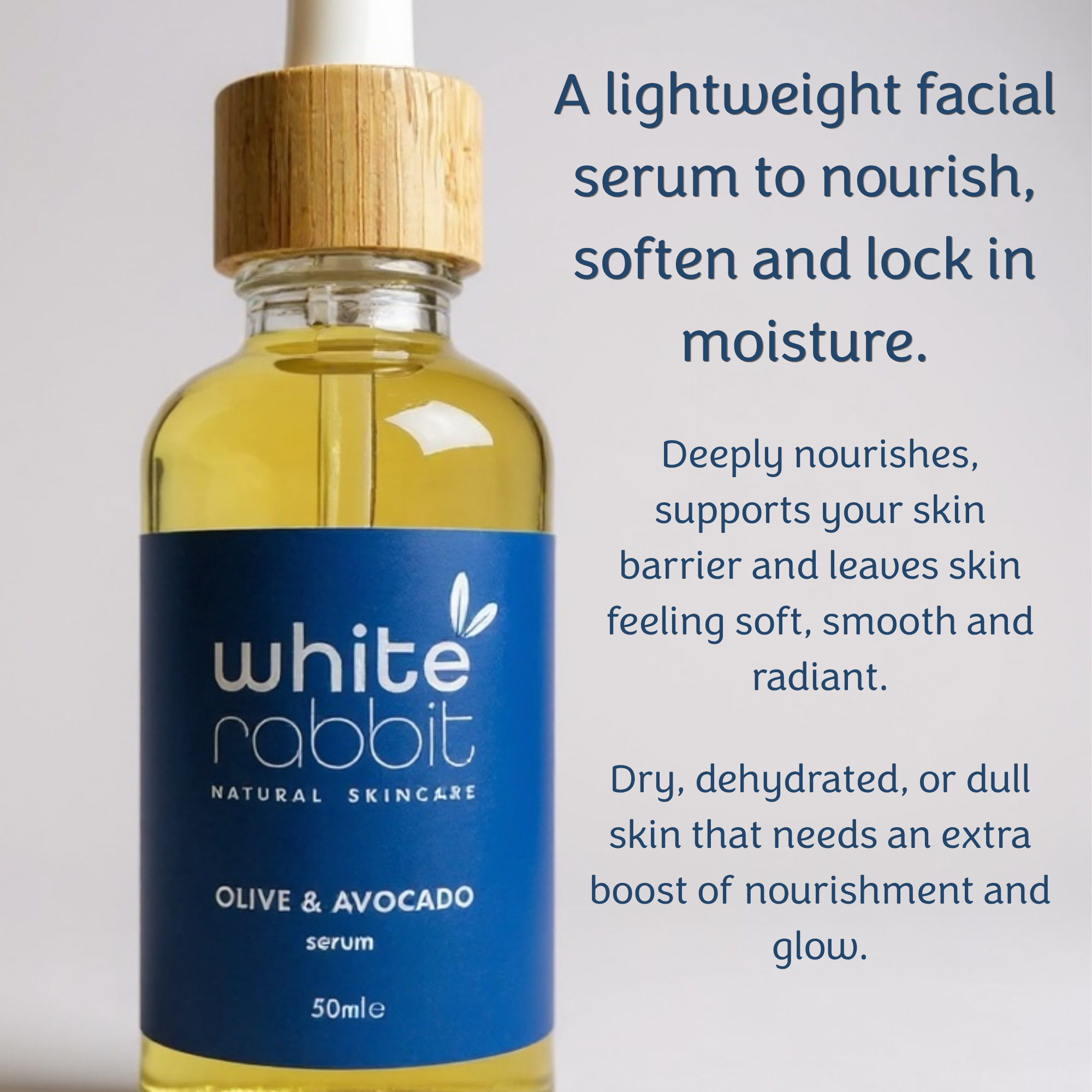 Olive & Avocado Nourishing Facial Serum