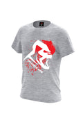 XAPE Brush Tee - Sports Grey
