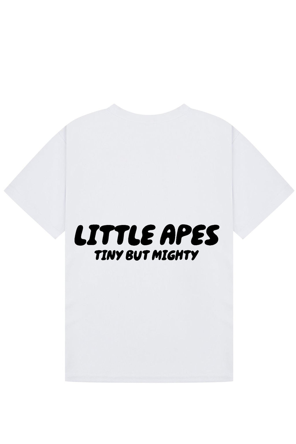 Little Apes Tiny But Mighty Tee - White