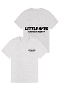 Little Apes Tiny But Mighty Tee - Sports Grey/Black