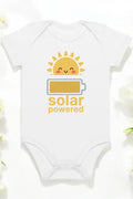 Solar Powered Bodysuit in White