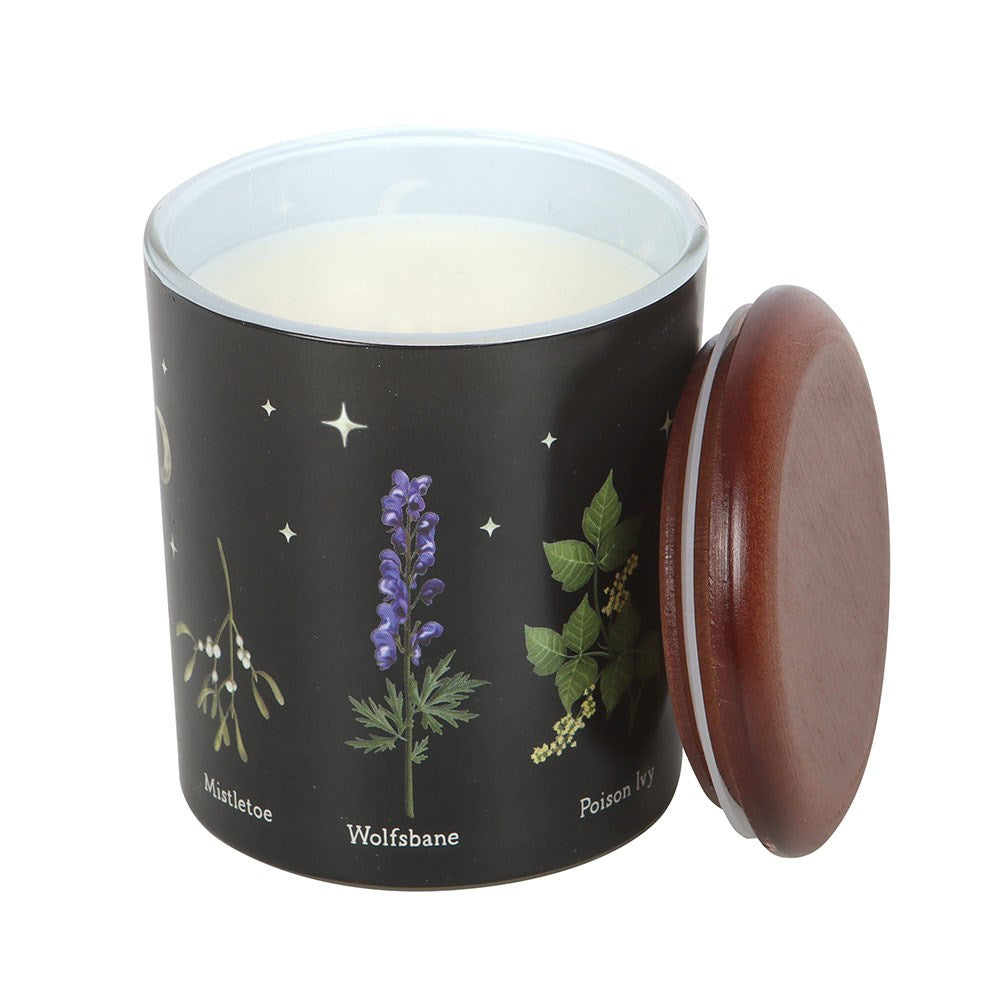 Gothic Gifts Deadly Nightshade Poisonous Plants Scented Candle