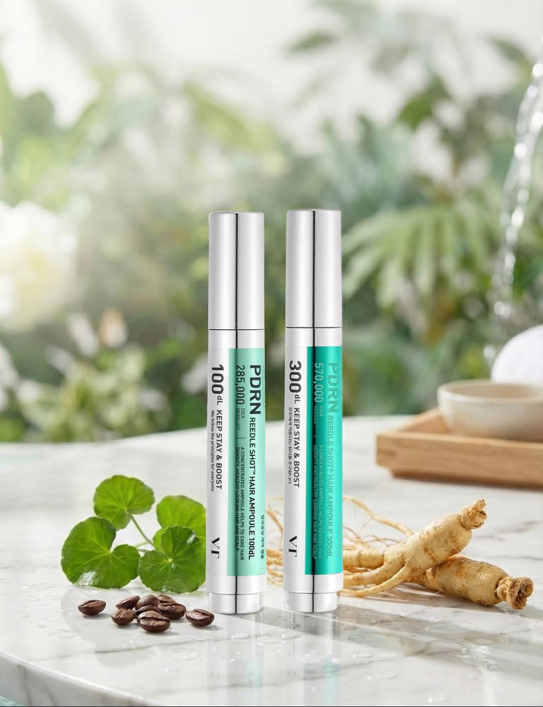 VT PDRN Reedle Shot Hair Ampoule | Korean Scalp Treatment for Thinning Hair