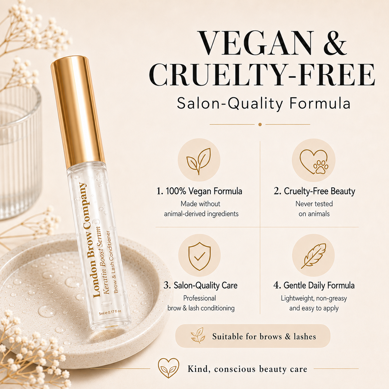 Keratin Brow & Lash Boost Serum