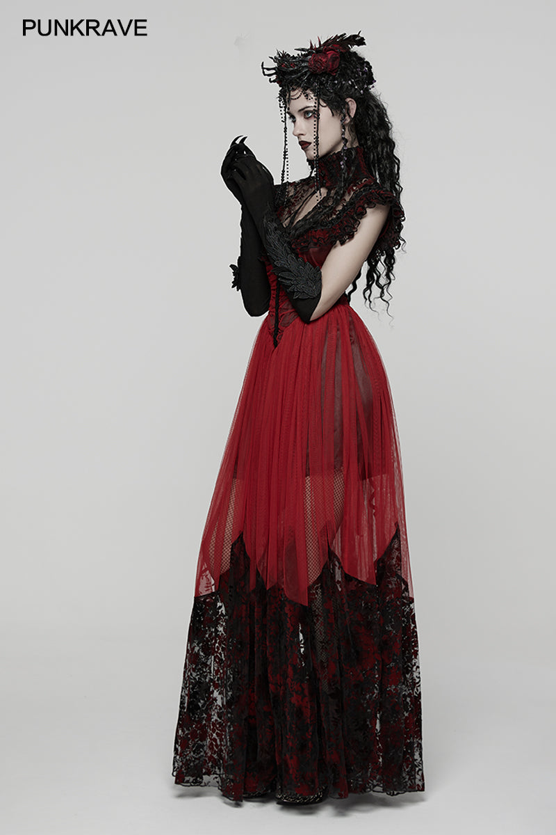 Punk Rave Gothic Flying Sleeve Dress