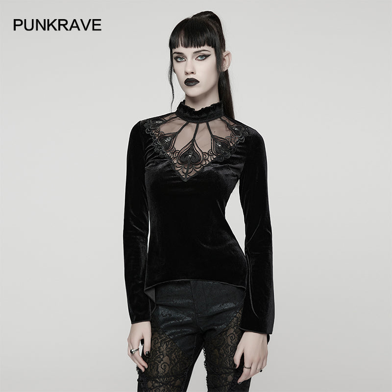 Punk Rave Belladonna Demon’s Hand Velvet T-Shirt