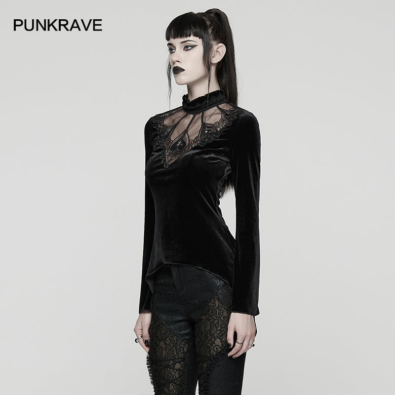 Punk Rave Belladonna Demon’s Hand Velvet T-Shirt