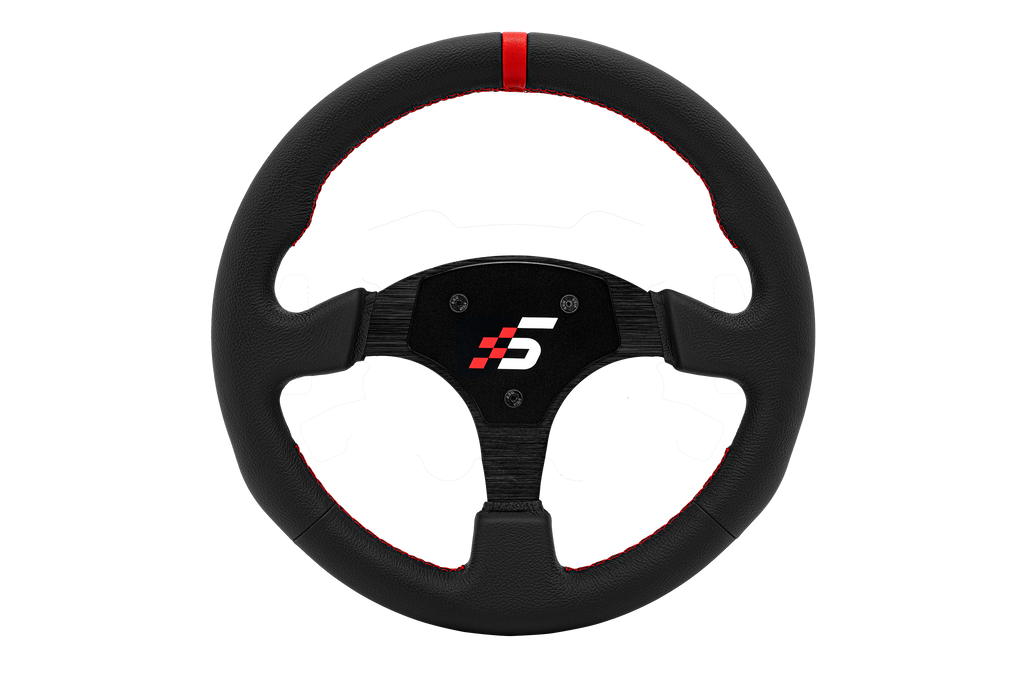 Simagic Round 330mm Steering Wheel - Leather (P-330R)