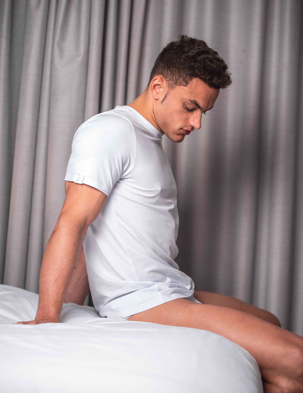 Luxe Men's White T-Shirt