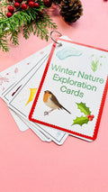 Winter Nature Scavenger Hunt Cards for Kids | Eco-Friendly Outdoor Christmas Gift