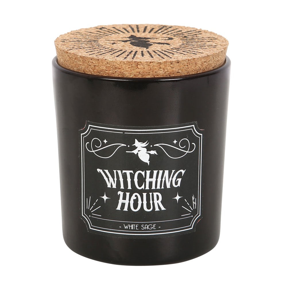 Gothic Gifts Witching Hour White Sage Candle