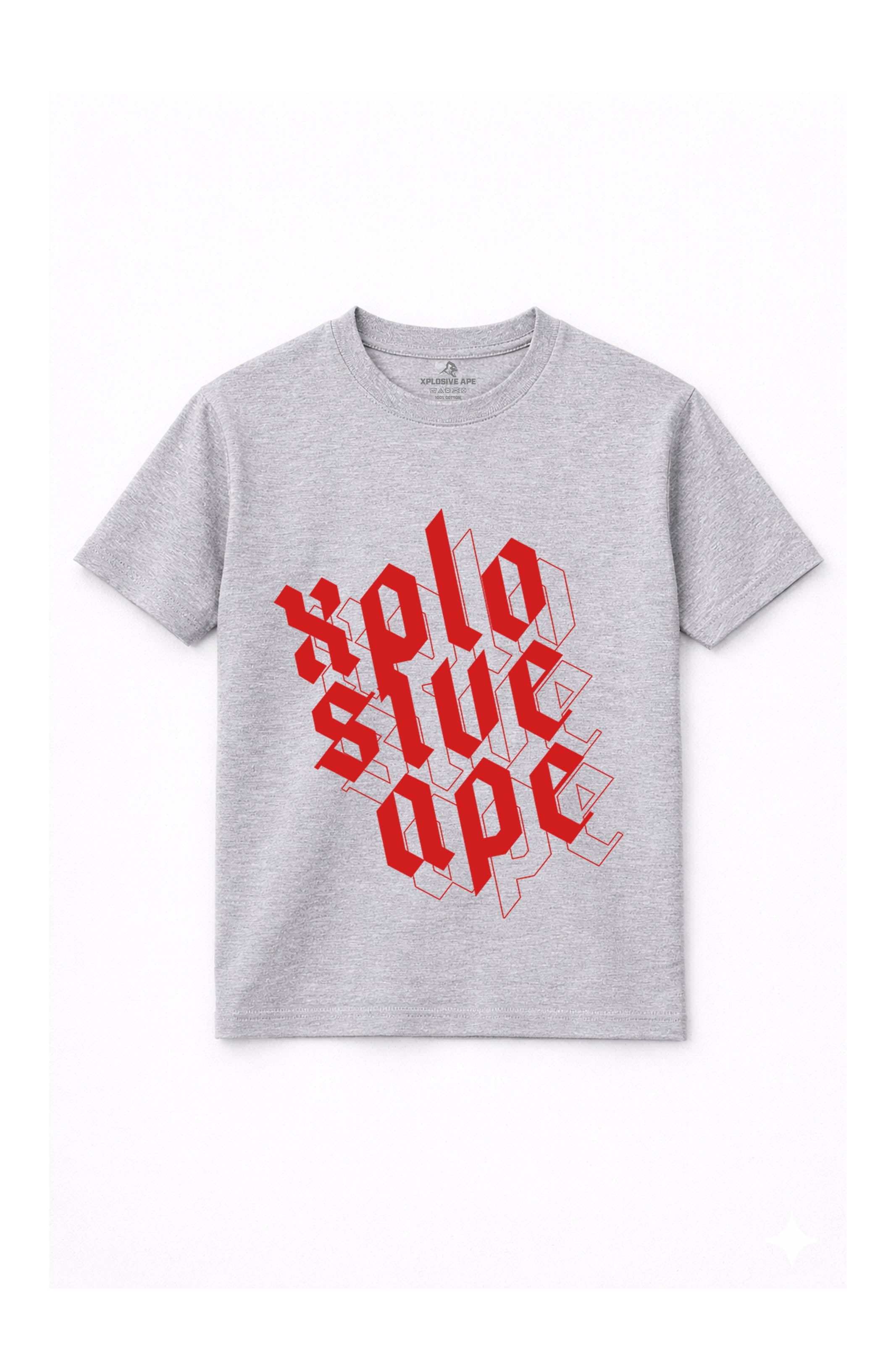 XAPE Baroque Tee - Sports Grey