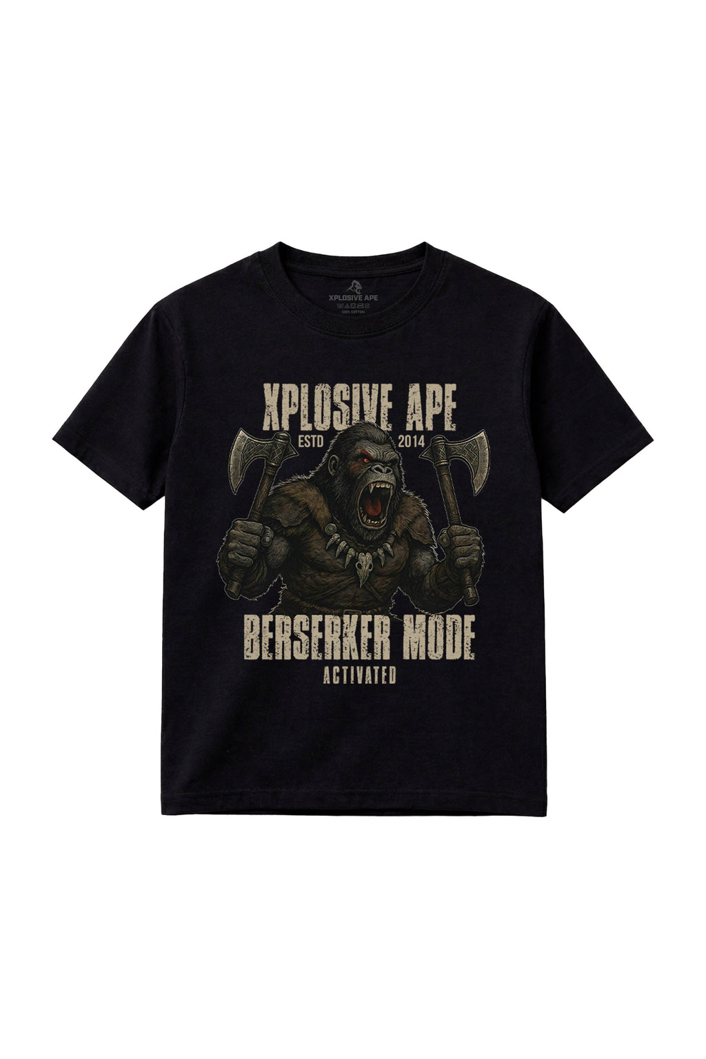XAPE Berserk Mode Tee - Black