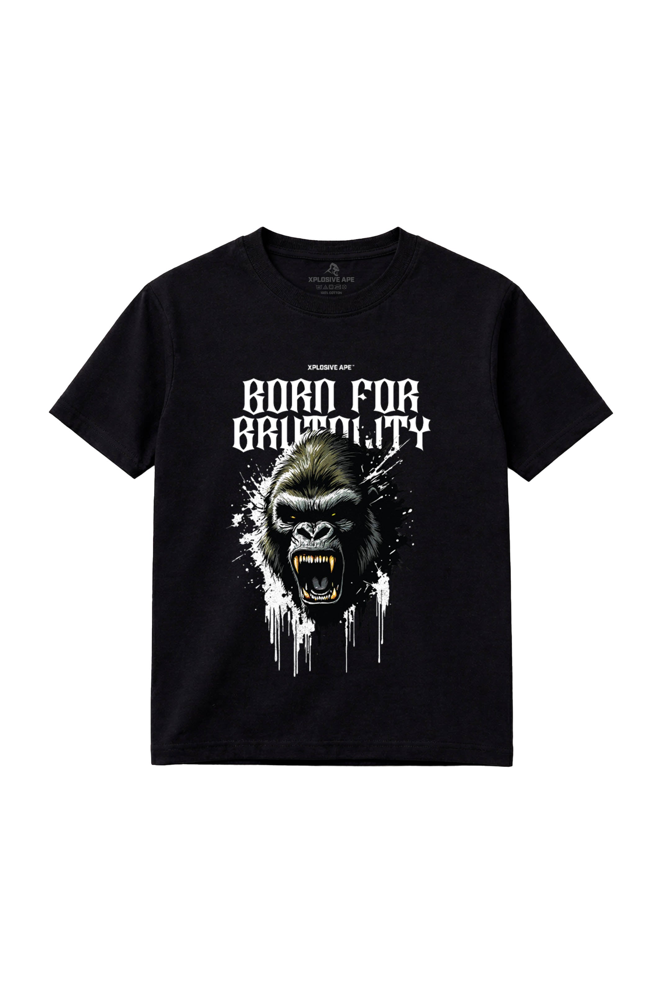 XAPE Brutal Mode Tee - Black