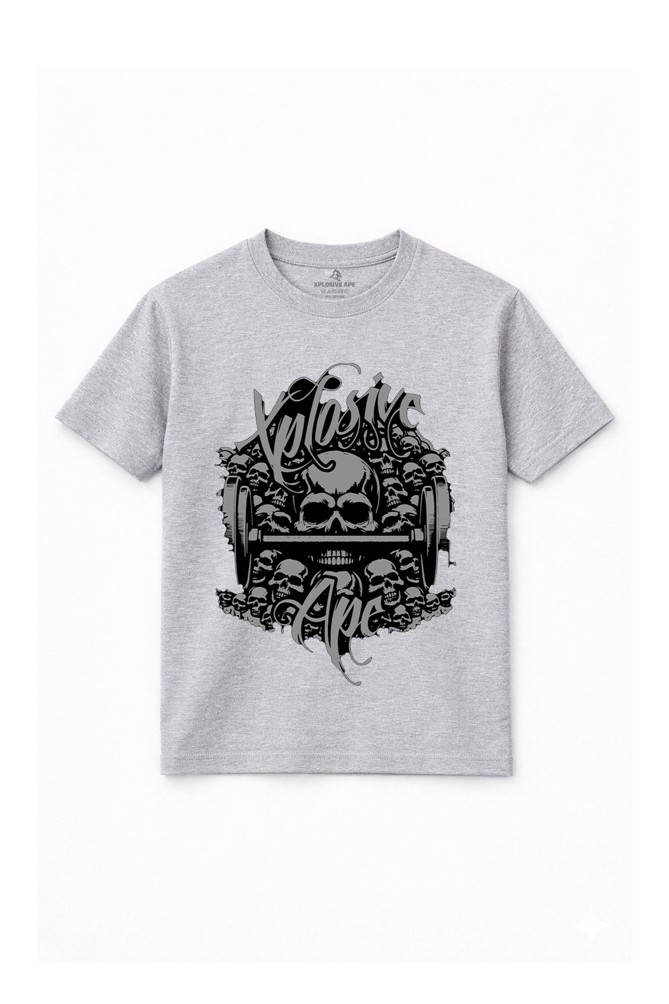 XAPE Catacombs Tee - Sports Grey