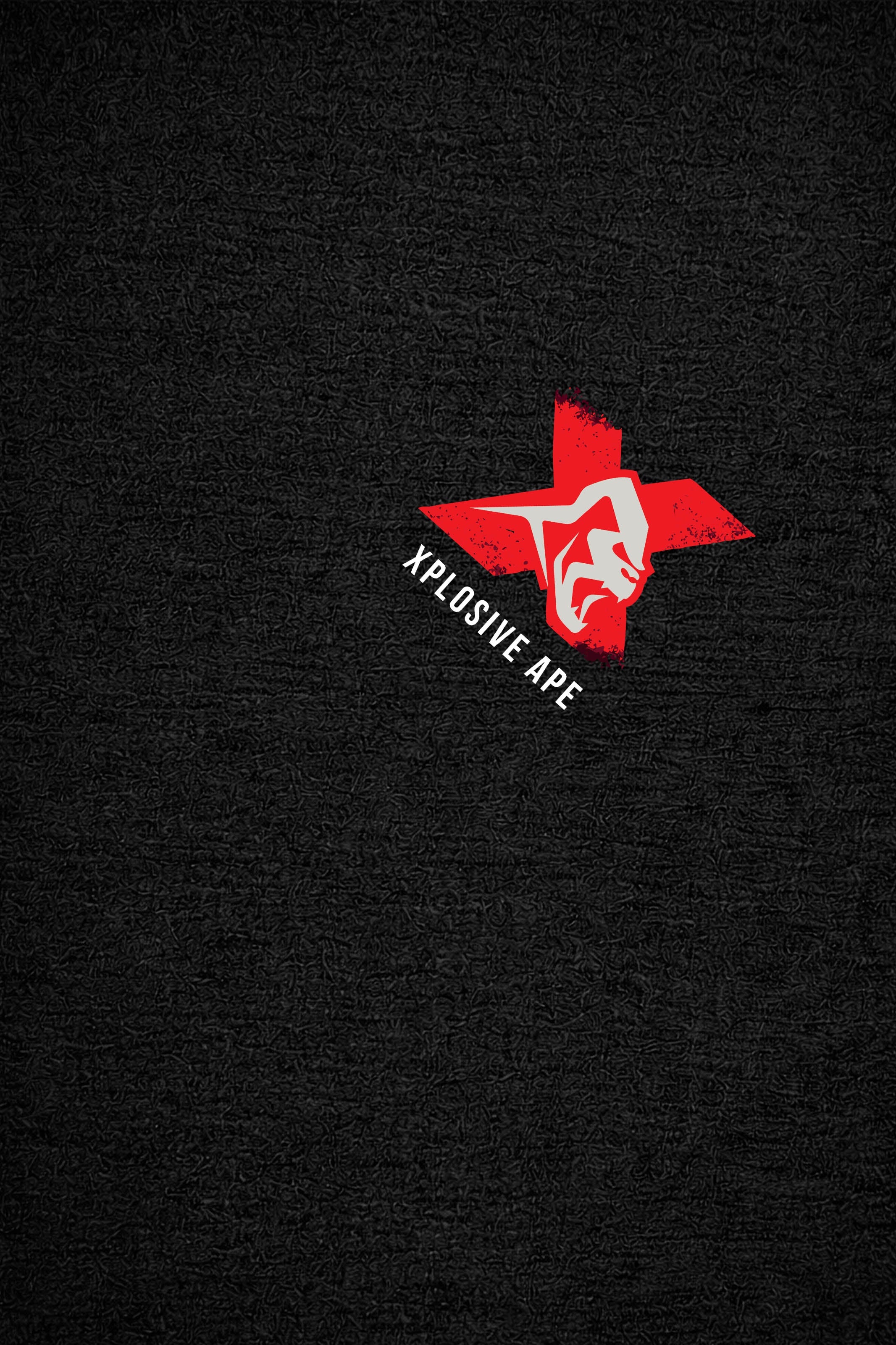 XAPE Chalk Grit Tee - Black