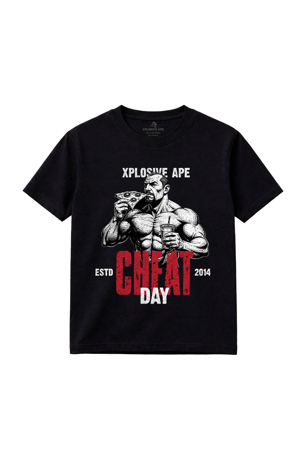 XAPE Cheat Day V3 Tee - Black