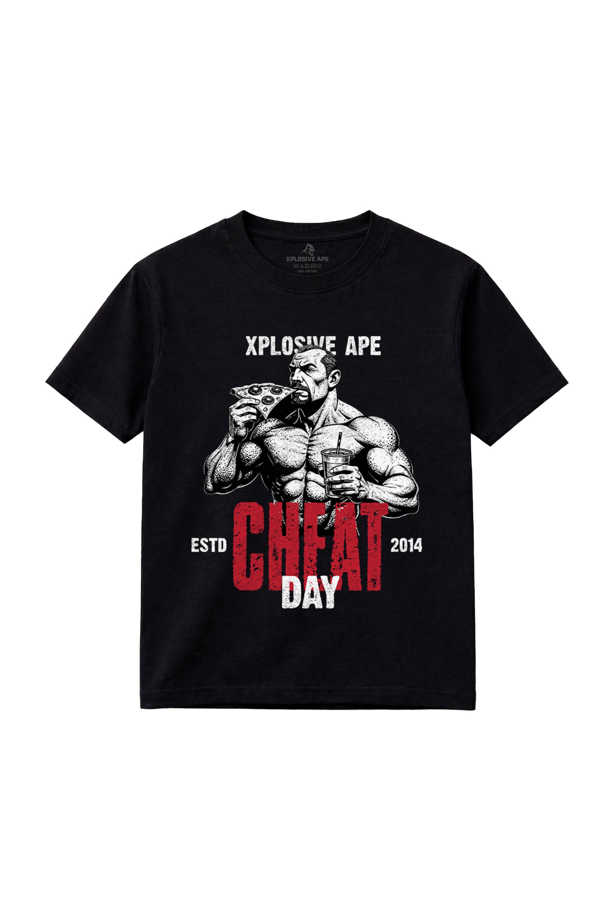 XAPE Cheat Day V3 Tee - Black