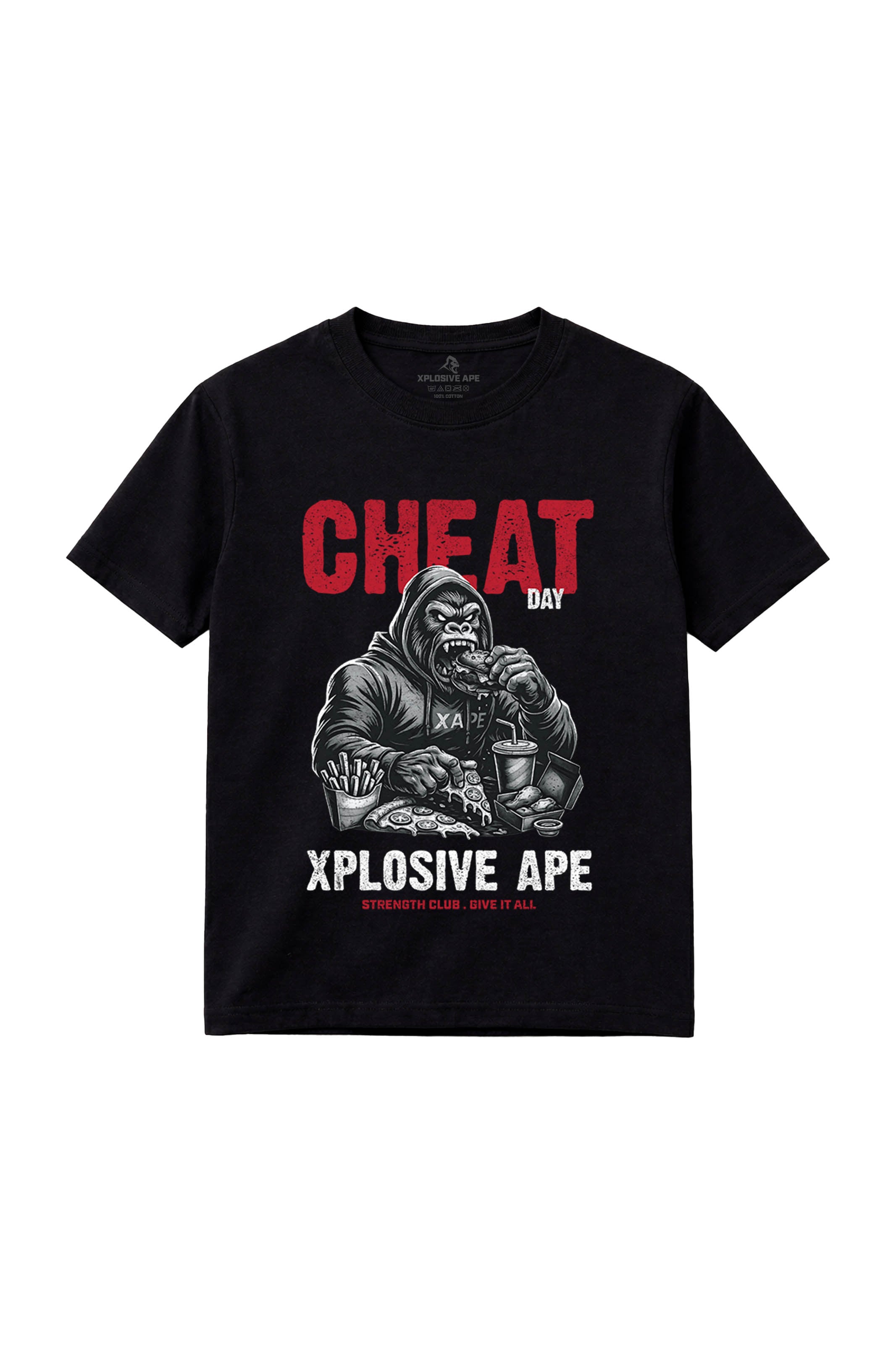 XAPE Cheat Day V4 Tee - Black