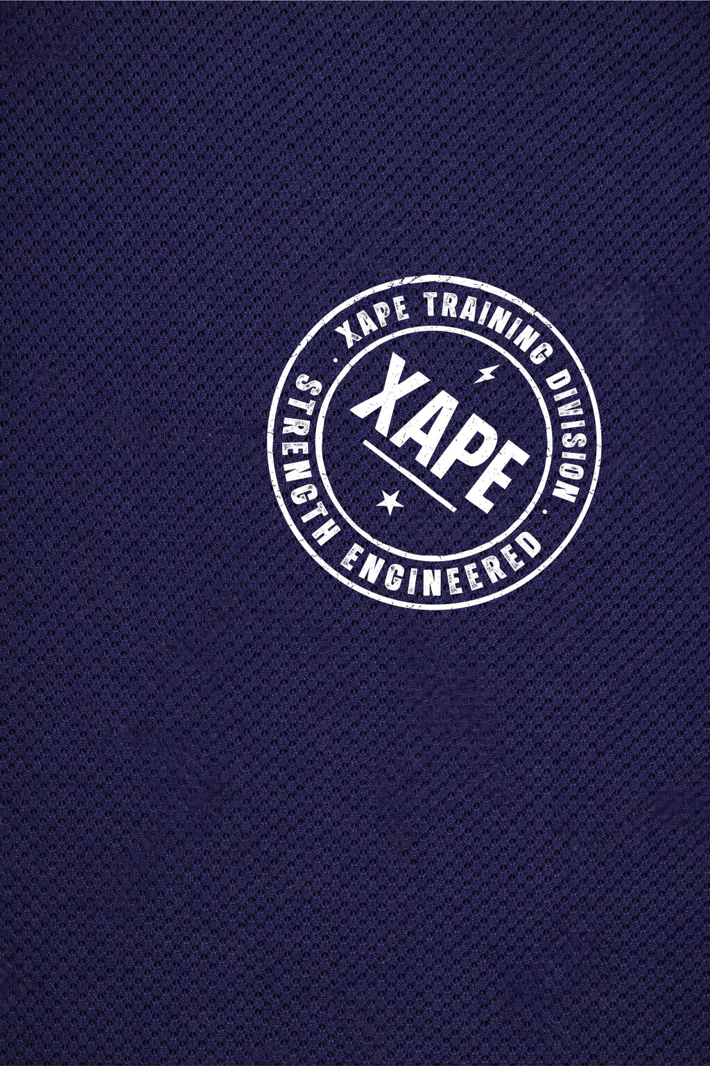XAPE Classic Badge Logo X Tech Tee - Navy