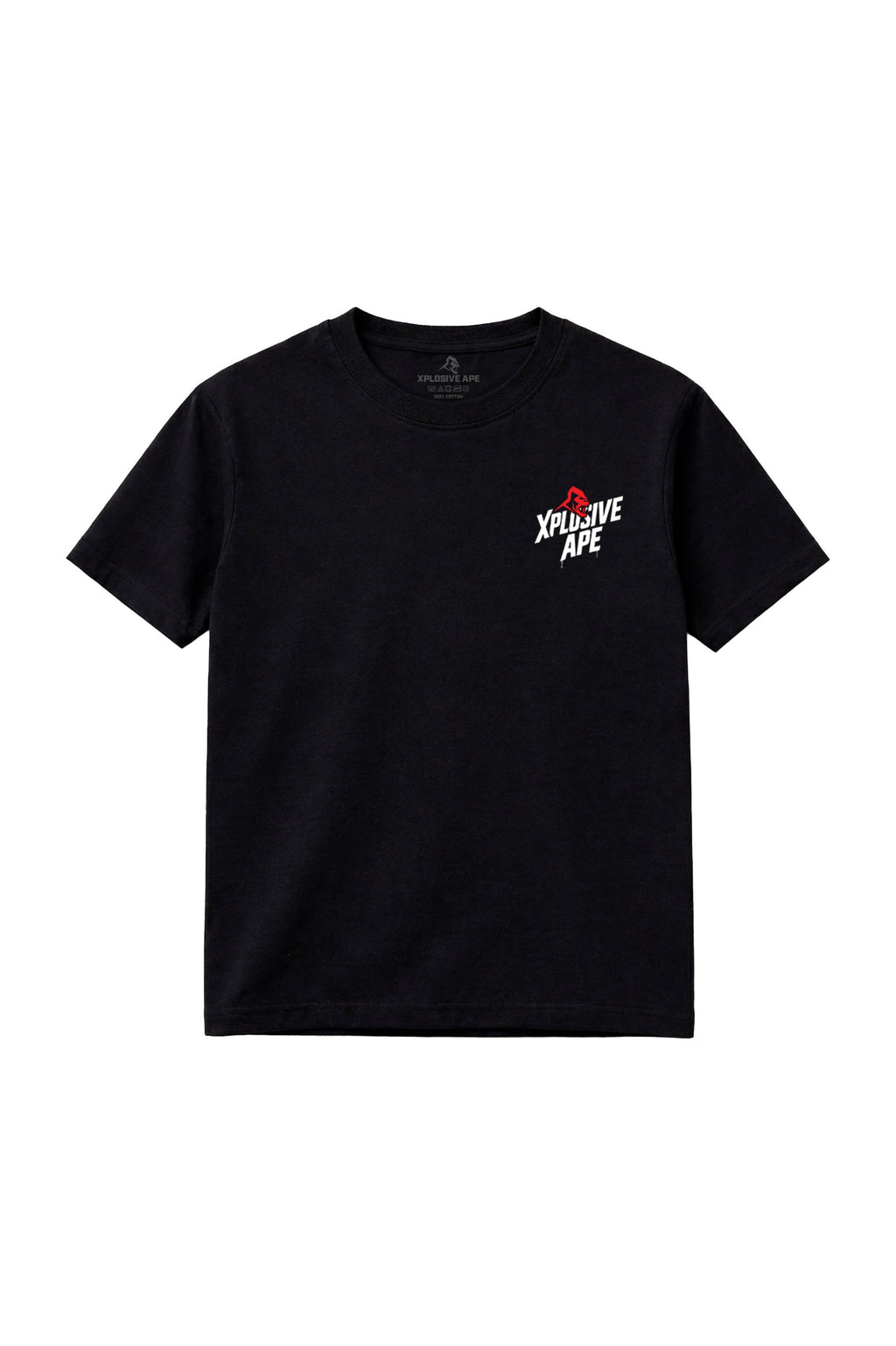 XAPE Classic Stencil Logo Tee - Black