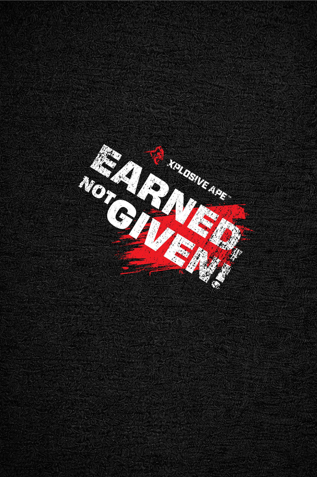XAPE Earned Tee - Black