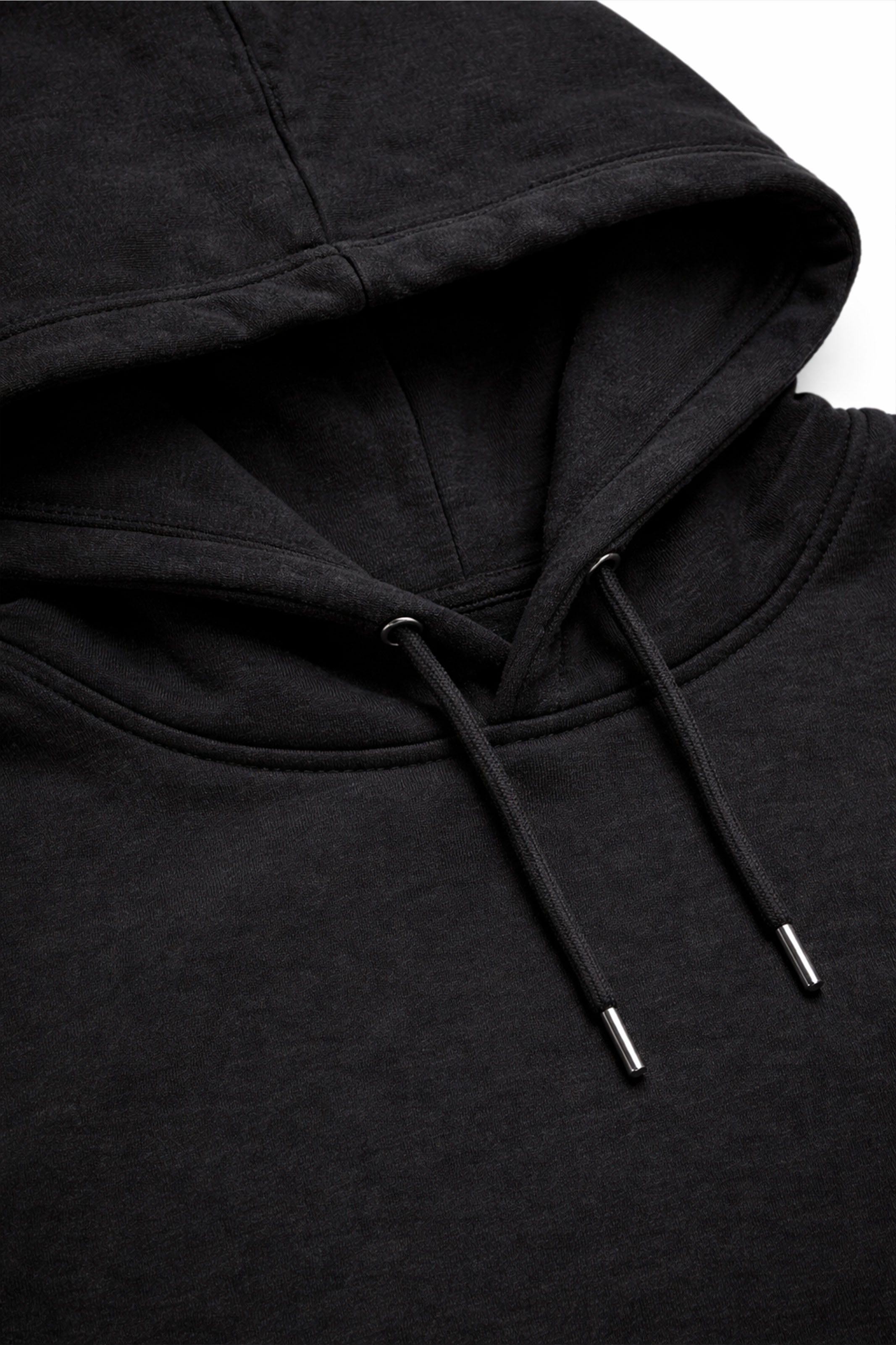 XAPE Essential Camo String Hoodie - Black