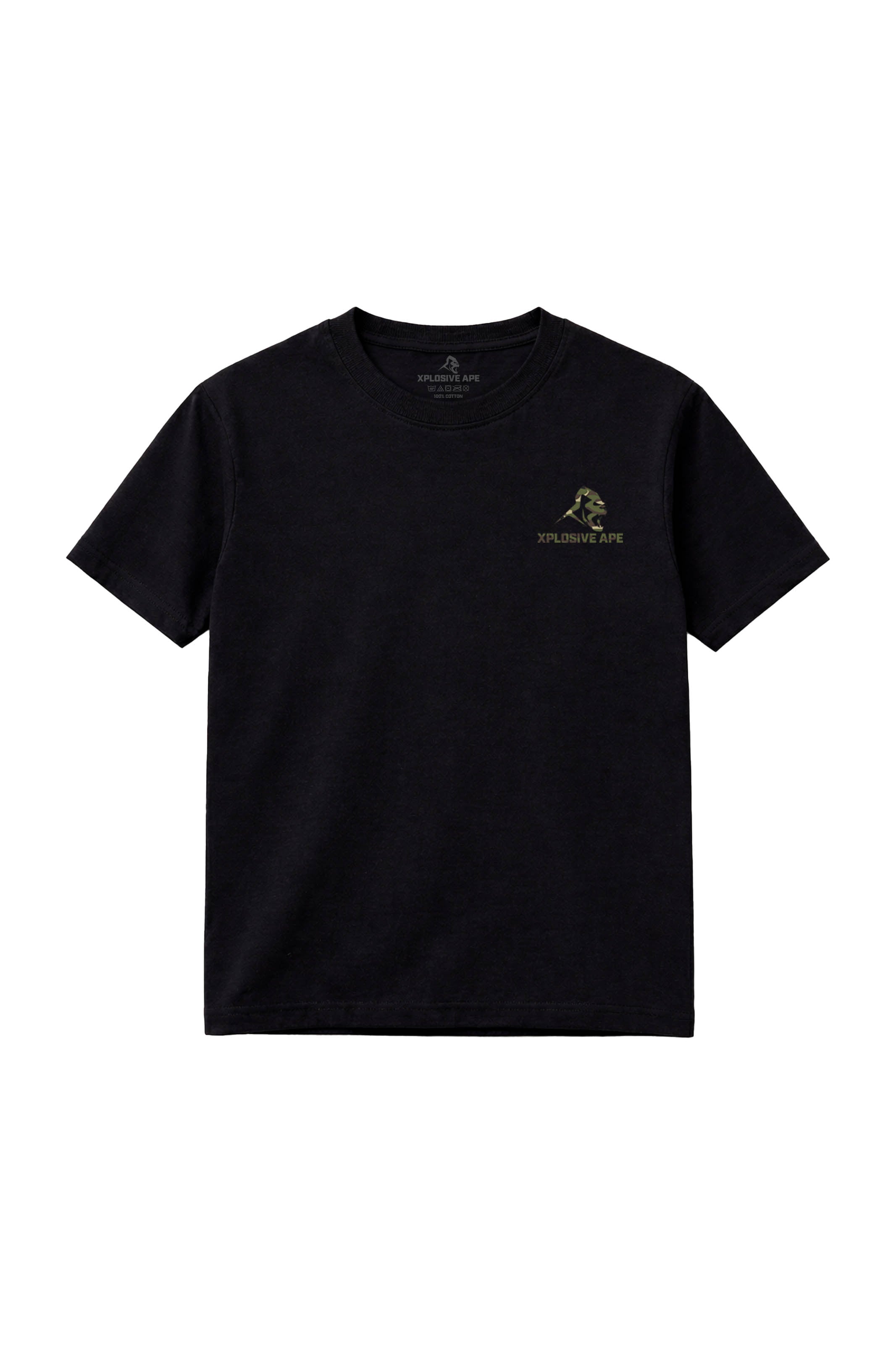 XAPE Essential Camo Tee - Black