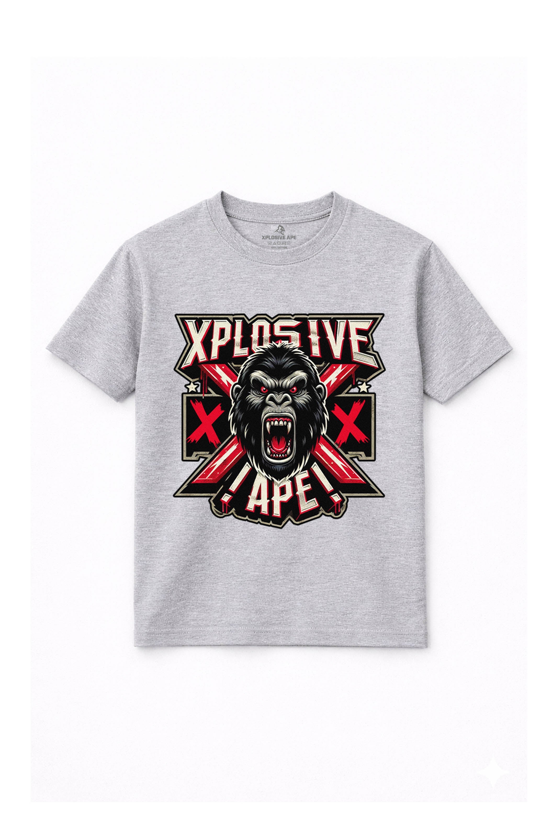 XAPE Explicit Tee - Sports Grey