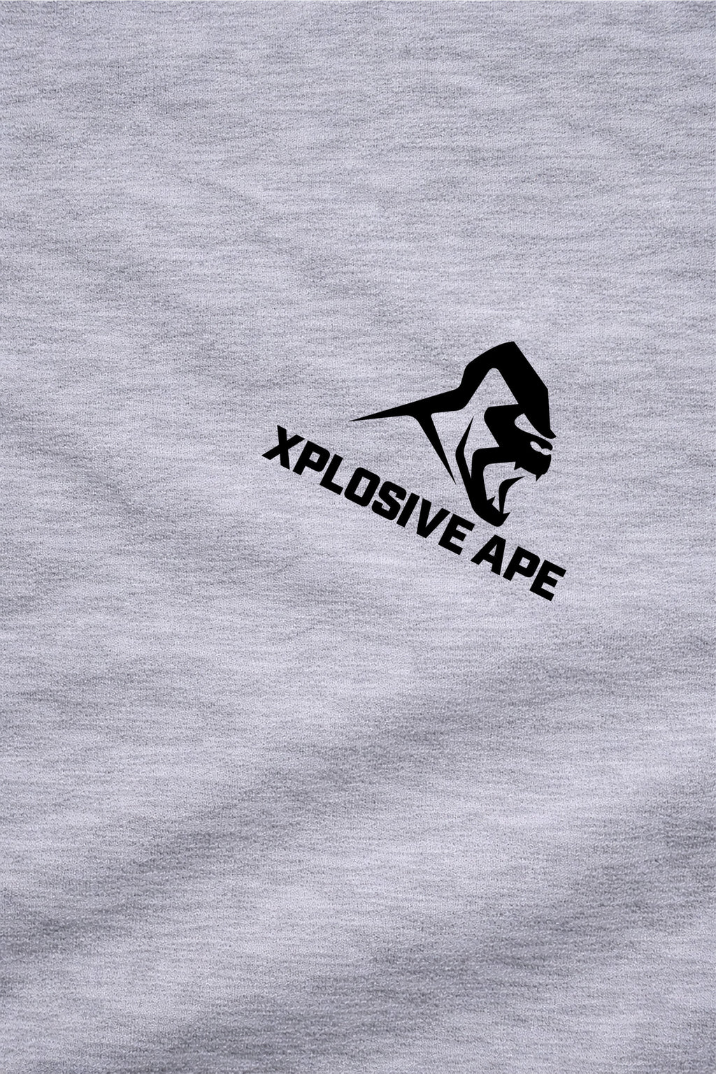 XAPE Grilled Cheese Hoodie - Heather Grey