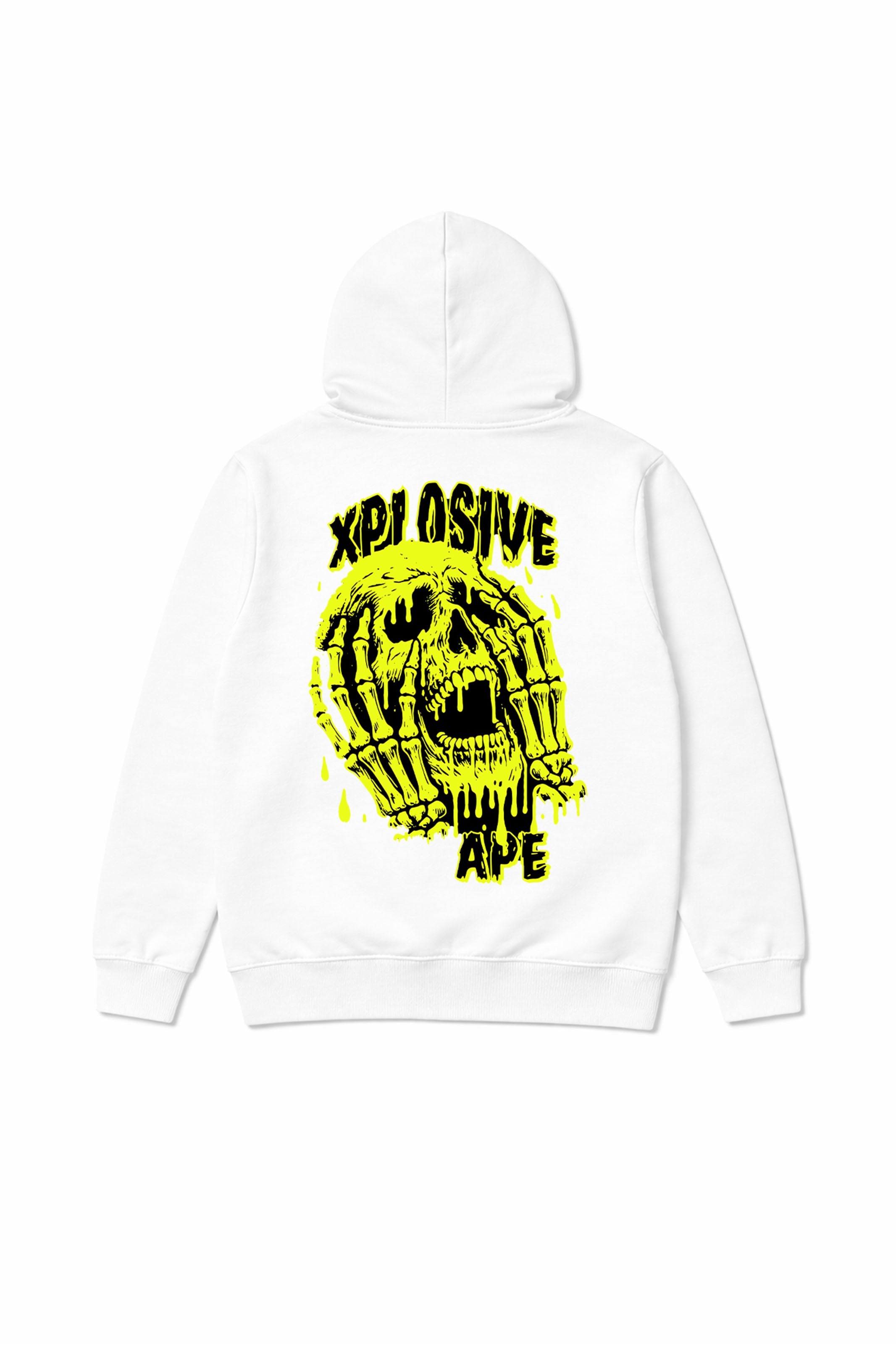 XAPE Grilled Cheese Hoodie - White