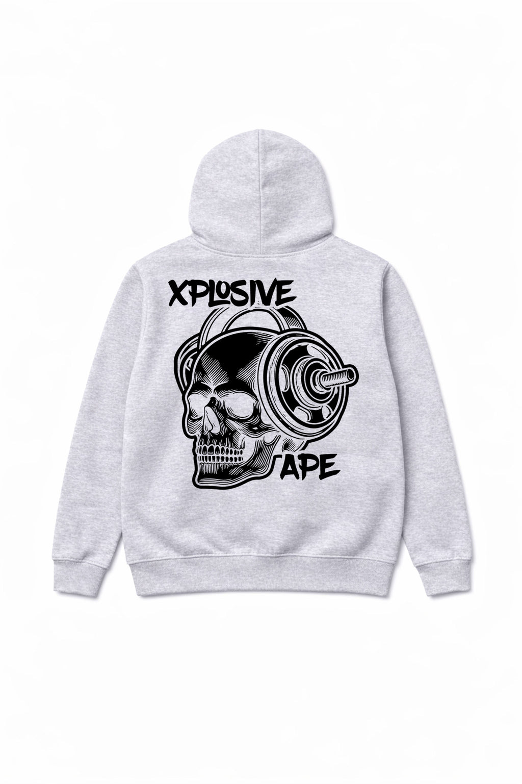 XAPE Headcheese Hoodie - Heather Grey
