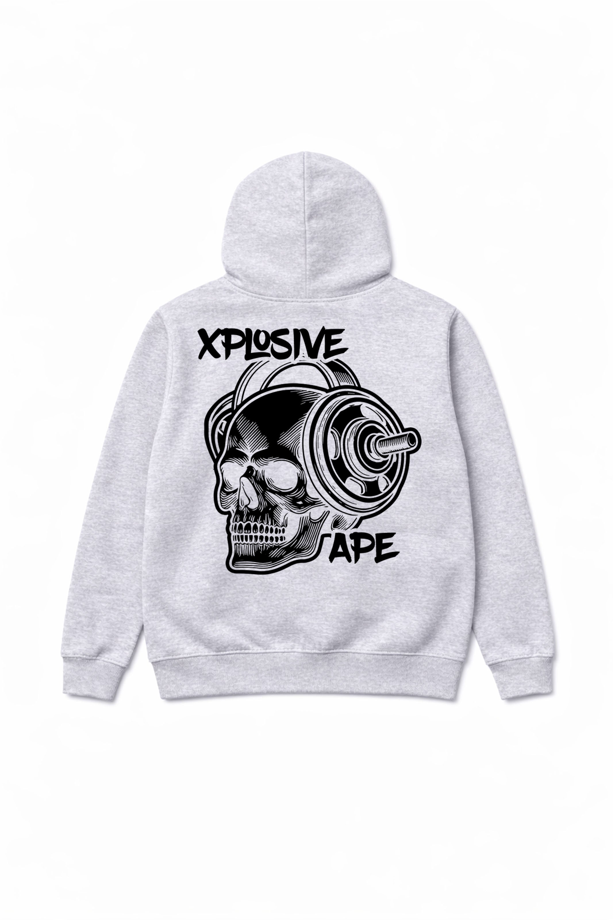 XAPE Headcheese Hoodie - Heather Grey