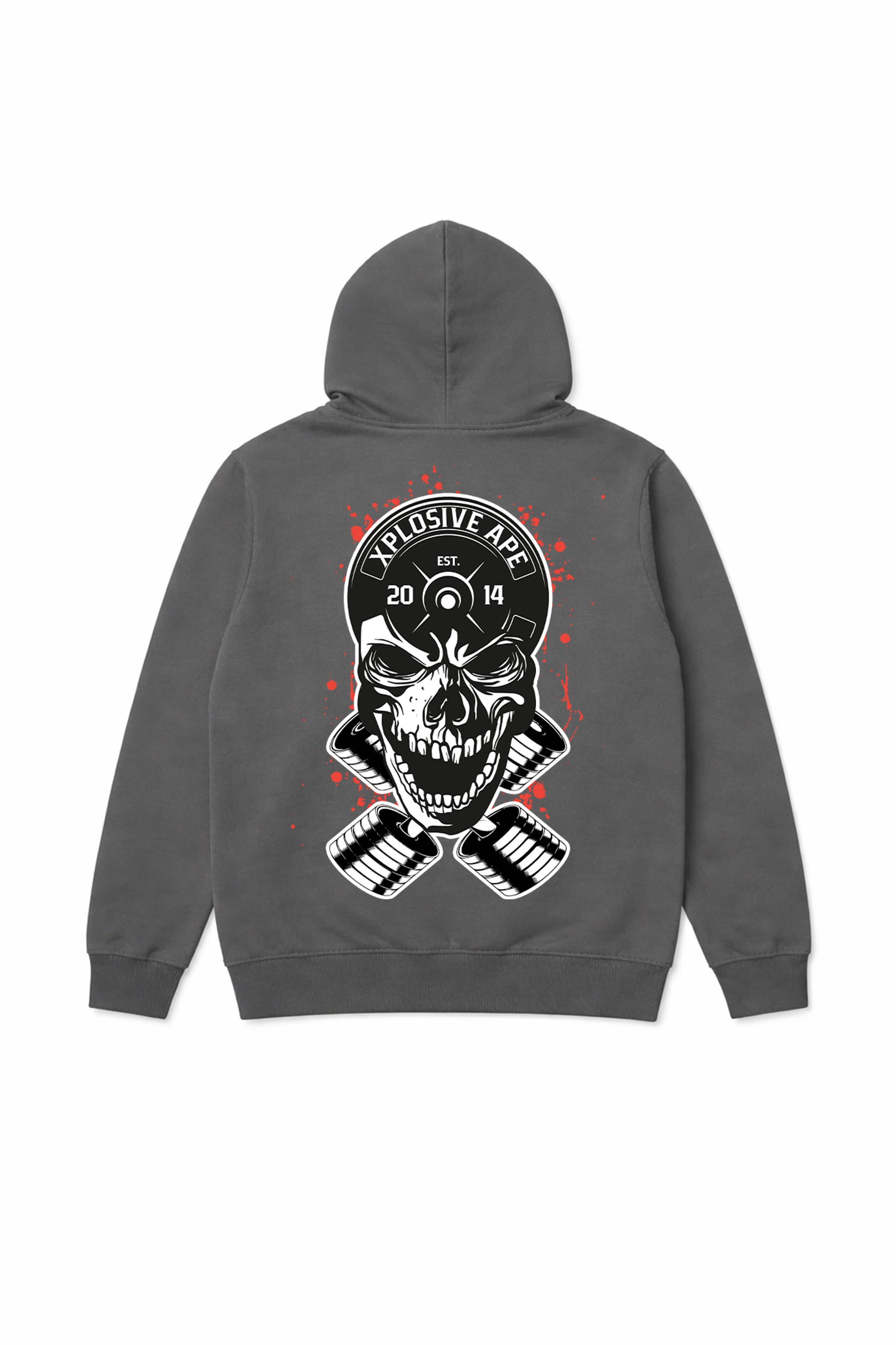 XAPE  Headplate Hoodie - Charcoal