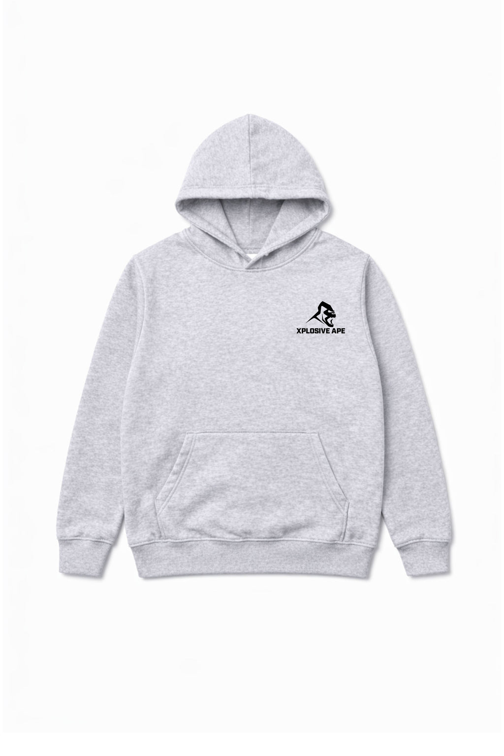 XAPE Powerhouse V3 Hoodie - Heather Grey