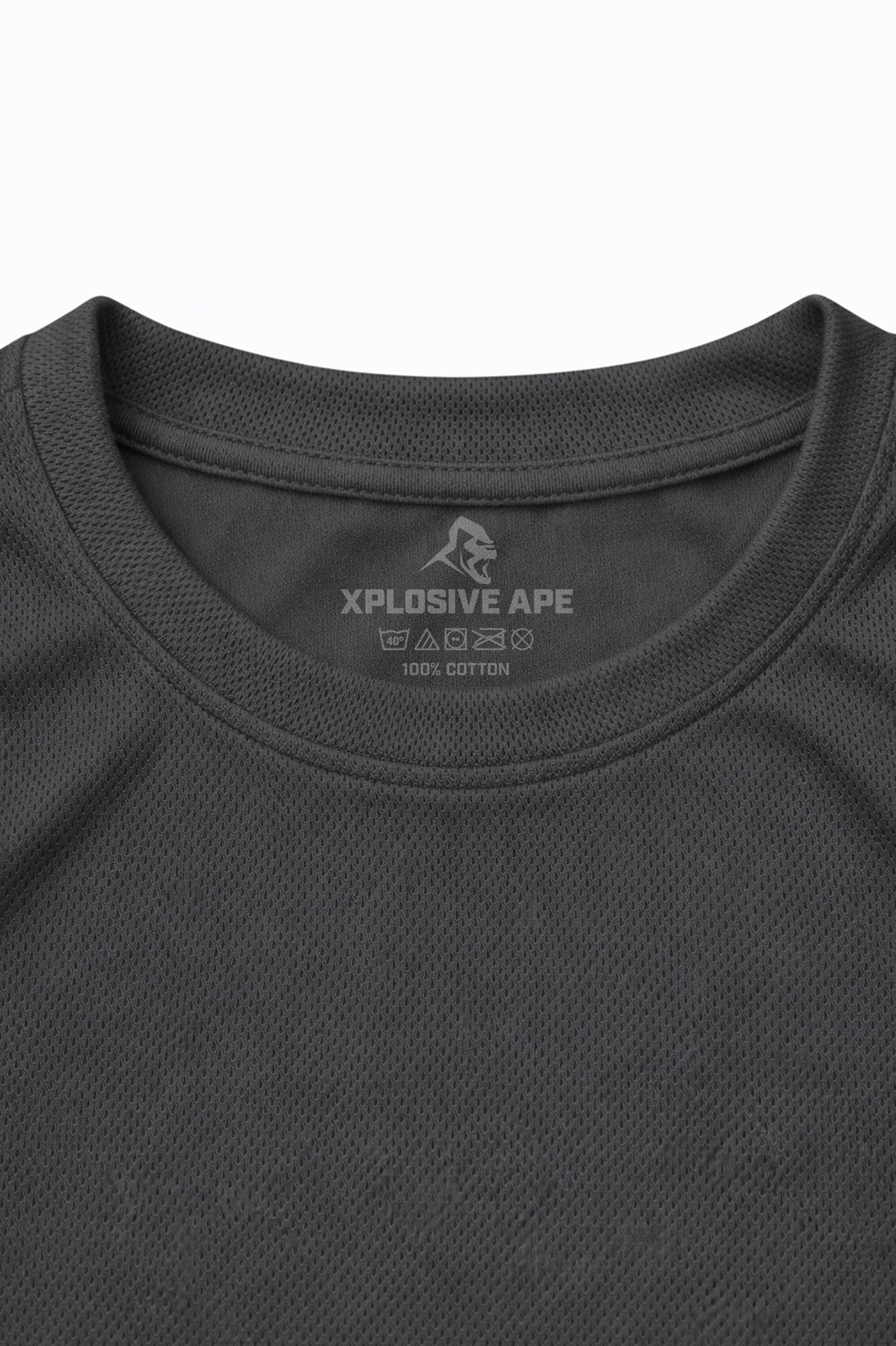 XAPE Prime Tech Tee - Charcoal