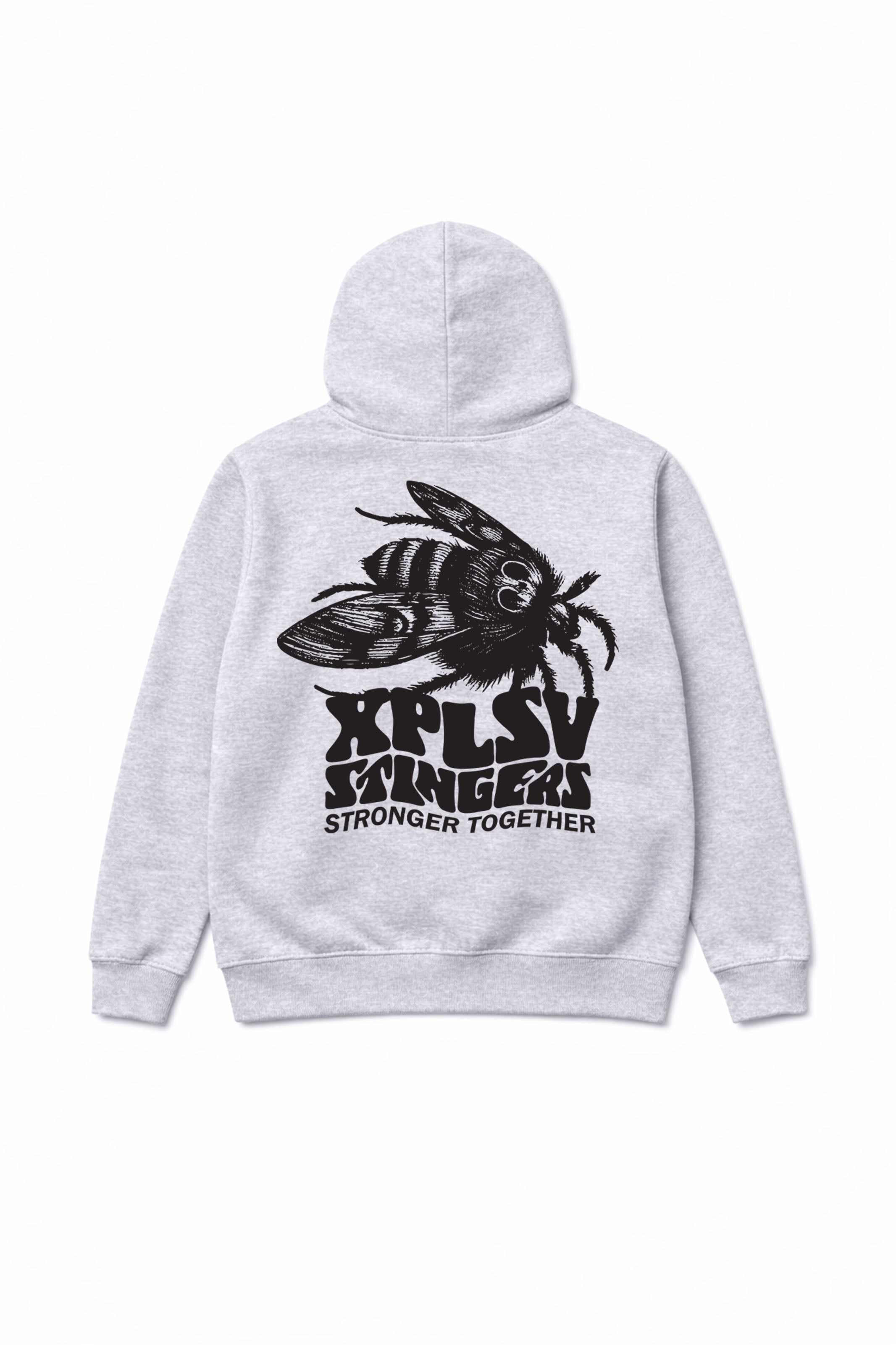 XAPE Stingers Hoodie - Heather Grey