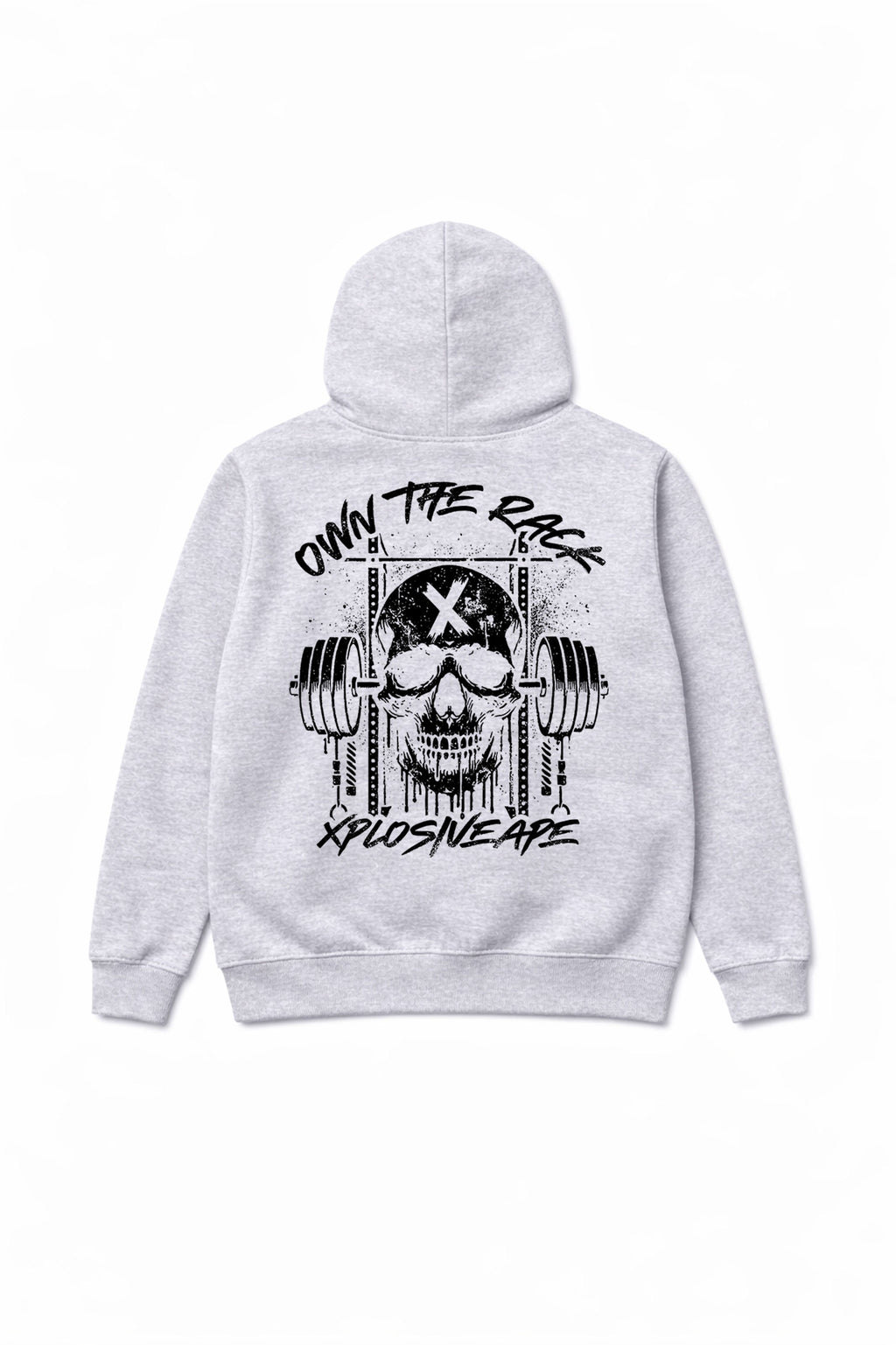 XAPE Wracked Hoodie - Heather Grey